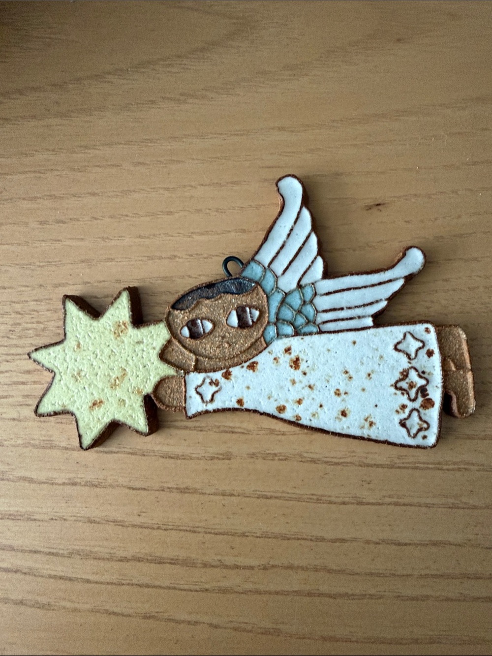 Vintage St. Andrew’s Abbey Ornament Angel Star